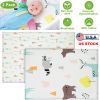 Pack N Play Portable Crib Sheet Set Mini Waterproof Crib Mattress Pad Sheets Convertible Mattress Cover Stretchy Fitted 100% Jersey Knit Cotton Ultra
