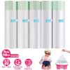 5 Rolls Total 100Pcs Potty Bags For Portable Toddler Potty Training Toilet Disposable Potty Bags For Kids Toddler Adult Pets Outdoor Travel