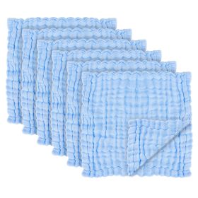 6 Packs Muslin Burp Cloths 6 Layers 100% Cotton Extra Absorbent Baby Burping Cloth Newborn Baby Towel for Boys Girls