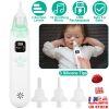 Rechargeable Baby Nose Cleaner with Soothing Music Mucus Snot Booger Cleaner Anti-Backflow for Baby Infant 3 Intensity
