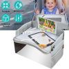 Kids Travel Tray Toddler Car Seat Lap Tray Kids Road Trip Table Tray for Car Truck SUV Airplane Stroller Picnic Restaurant Camping Eating Drawing Tabl