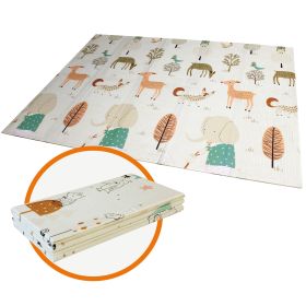 Baby Folding mat Play mat Extra Large Foam playmat Crawl mat Reversible Waterproof Portable Double Sides Kids Baby Toddler Outdoor or Indoor Use
