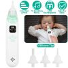 Rechargeable Baby Nose Cleaner with Soothing Music Mucus Snot Booger Cleaner Anti-Backflow for Baby Infant 3 Intensity