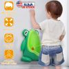 Frog Potty Training Urinal Toilet Training Bathroom Urinal For Boy Kids Pee Trainer w/ Funny Aiming Target