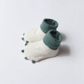 Warm baby socks (Option: White-L)