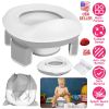 Portable Toddler Potty Toilet Foldable Potty Training Seat Cover with Splash Guard Include Storage Bag 20Psc Potty Bags Baby Toilet Trainer for Indoor
