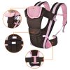 Baby Carrier Breathable Adjustable Wrap Sling Backpack Front Back Chest Infant Carrier Bag