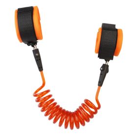 Kids Anti-Lost Safety Strap Link Toddler Wrist Strap Belt Baby Hand Harness Leash Band (Option: Orange)