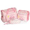 4Pcs Diaper Bag Tote Set Baby Napping Changing Bag Shoulder Mummy Bag with Diaper Changing Pad