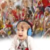 Baby Earmuffs Hearing Protection Earmuff Child Noise Cancelling Headphones For 0-3 Years Adjustable Headband Kids Comfortable Ear Headset Sport Events