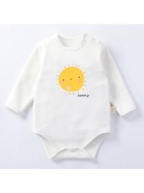 Fleece Thickened Baby Jumpsuit for Autumn and Winter Warmth (size: 73cm)